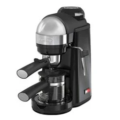 GA-135BK Espresso And Cappuccino Maker, 4 Servings, Black
