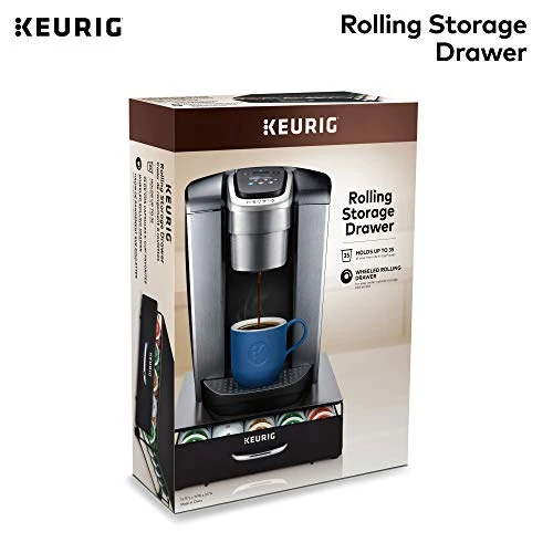 Keurig® Under Brewer Storage Drawer, Coffee Pod Storage, Holds Upto 35 Keurig K-Cup Pods, Black - Image 3