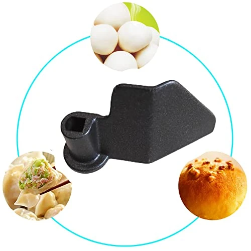 Mayata 2pcs Three Specifications Non-stick Breadmaker Paddles Stainless Steel Loaf Maker Kneading Blade Replacement For Bread Machine (2.4 X 6.5cm, Black) - Image 5