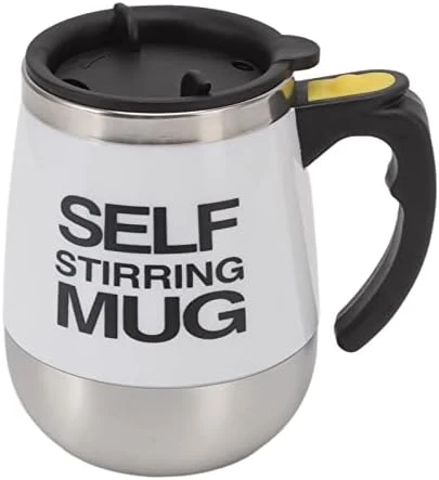 Automatic Stirring Mug, Stirring Coffee Mug Silent Wide Applications Self Stirring Technology For Home(White) - Image 8