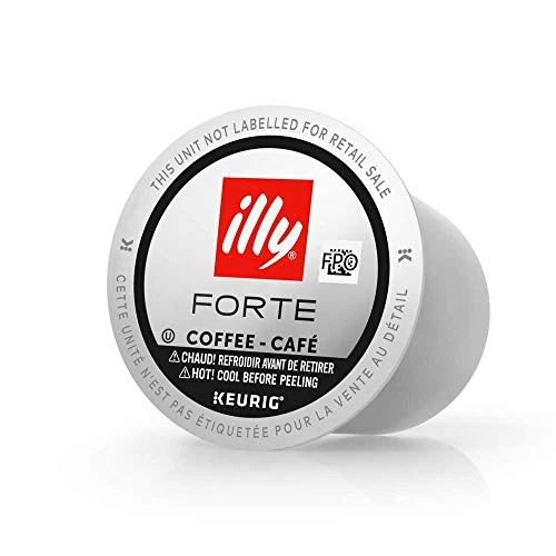 Illy Coffee, K-Cup Pods For Keurig Machines, Forte, Extra Dark Roast, 100% Arabica Bean Bold Signature Italian Blend, Premium Gourmet Roast, Brewed, Drip, 10 Count (Pack Of 6) - Image 2