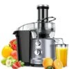 Juicer Machines 1300W Juicer Vegetable And Fruit, Power Juicers Extractor With 3" Feed Chute, Centrifugal Juicer With High Juice Yield, Easy To Clean&BPA-Free, Dishwasher Safe, Brush Included