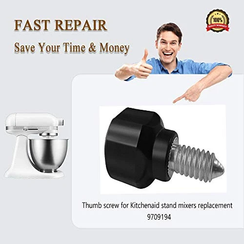 Mixer Knob For Kitchenaid Replacement Parts,As Kitchenaid Mixer Replacement,Mixer Screw Attachment For Kitchenaid Stand Mixer 2 Pcs - Image 5