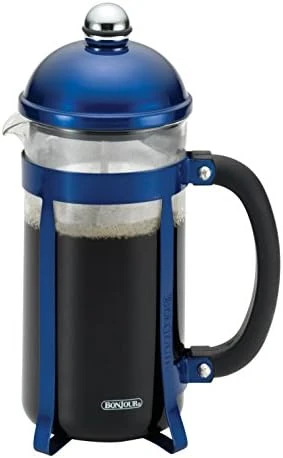 Maximus French Press Coffee Maker, 8 Cup, Purple - Image 7
