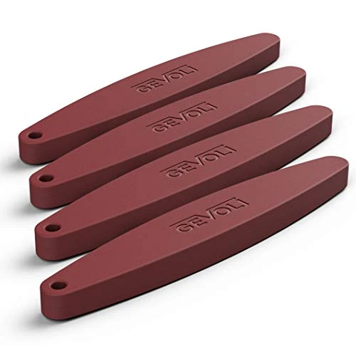 Sous Vide Weights, 4 Pack (Stain-Proof) Immersion Cooker Bag Weights - Improved Food Submersion Vs Racks - Safe Food Grade BPA Free Silicone