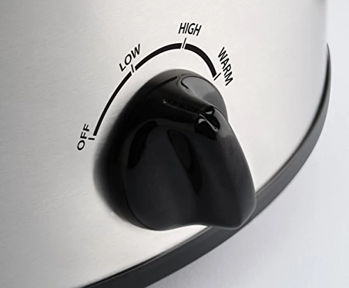 TM-401SC Slow Cooker, 4-Quart, Stainless/Black - Image 4