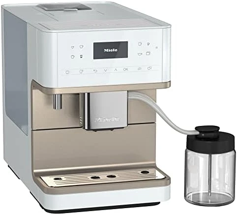 NEW Miele CM 6160 MilkPerfection Automatic Wifi Coffee Maker & Espresso Machine Combo, Lotus White - Grinder, Milk Frother - Image 6