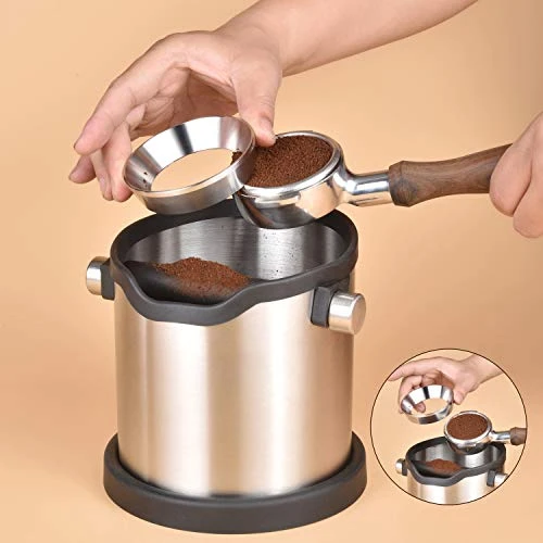 58mm Espresso Dosing Funnel, MATOW Stainless Steel Coffee Dosing Ring Compatible With 58mm Portafilter (58mm) - Image 4