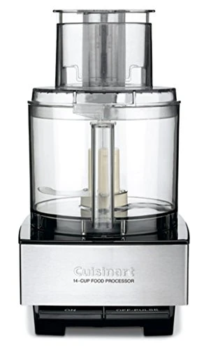 Cuisinart 14 Cup Food Processor, Includes Stainless Steel Standard Slicing Disc (4mm), Medium Shredding Disc, & Stainless Steel Chopping/Mixing Blade, DFP-14BCNY And DLC-DH Disc Holder, White