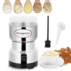 2 Units Small Grinder Machine For Dry Grain Spice Seasoning
