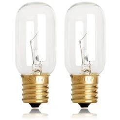 Light Bulb Fits For LG Microwave Oven - Microwave Light Bulb For LG Frigidaire Kenmore Whirlpool GE Over The Range Microwave, Dimmable With 125V 30W E17 Base, Kitchen Night Light, Repalces 6912W1Z004B