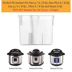 WishDirect Original Condensation Collector Compatible With Instant Pot 5, 6, 8 Quart Duo, Duo Plus, Ultra, Lux - 2 Pcs