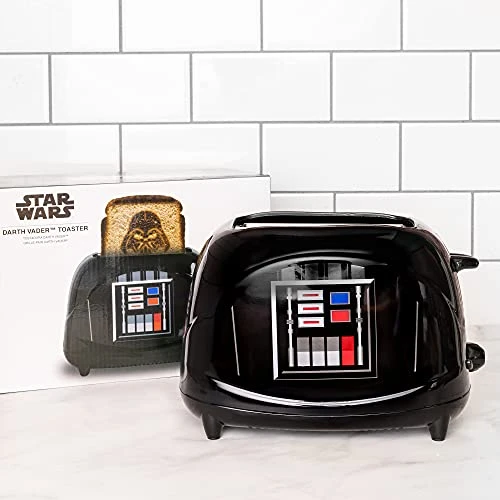 Star Wars Darth Vader 2-Slice Toaster- Vader's Icon Mask Onto Your Toast - Image 5