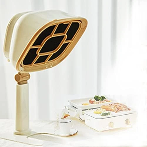 3200 Rpm Portable Desktop Range Hood,Strong Suction And Low Noise,6-Stage Height Adjustment Bbq Hot Pot Extractor,Washable, For Home, Kitchen, Hot Pot,Beige - Image 8