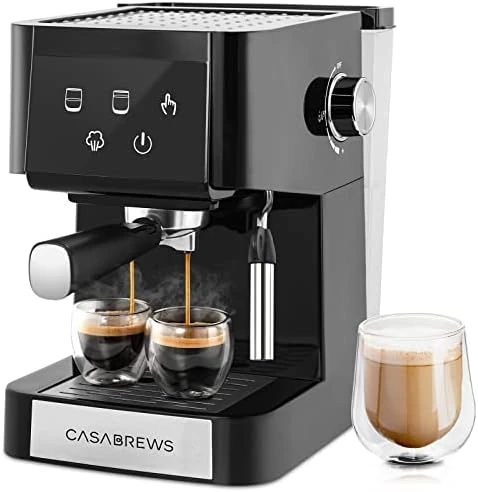 20 Bar Espresso Machine, Professional Espresso Coffee Maker With Milk Frother Steam Wand, Compact Cappuccino Machine And Espresso Maker With 50 Oz Water Tank For Latte, Gift For Men Or Women - Image 7