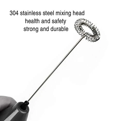 Frother Electric Milk Mixer Drink Foamer Coffee Egg Beater Whisk Latte Stirrer - Image 5