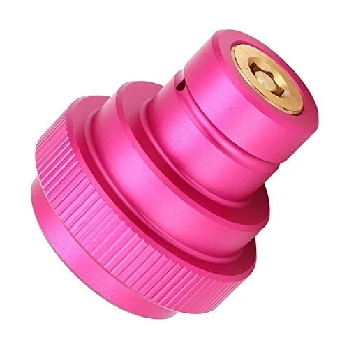 Soda CO2 Adapter, Male Thread Robust Brass Aluminum Alloy CO2 Cylinder Adapter Connector Good Sealing For Replacing (Pink) - Image 2