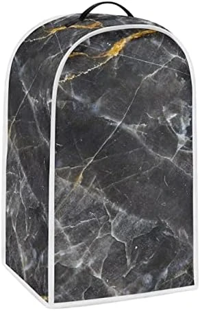 Biyejit Teal Marble Print Blender Covers For Kitchen, Dust And Fingerprint Appliance Protector With Durable Hanlde, Dust Covers For Kitchen Appliances Stand Mixer Or Maker Coffee Appliance Cover - Image 7