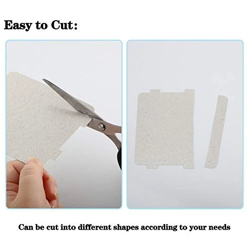 12 Pieces Waveguide Cover Universal Mica Plates Sheets For Microwave Oven Repairing Replacement Part Thick Heat Insulation Accessories, Cut To Size, 108 Mm X 99 Mm - Image 3