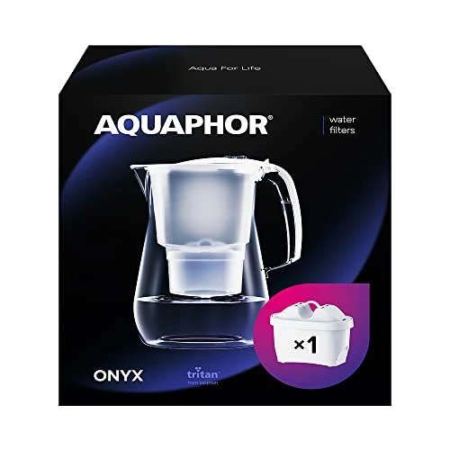 Onyx White With 1 Maxfor Cartridge-Premium Water Filter In Glass Effect For Reducing Limescale Chlorine And Heavy Metals, Volumen 4,2 L - Image 6