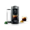 Nespresso VertuoPlus Coffee And Espresso Machine By De'Longhi, 5 Fluid Ounces, Grey