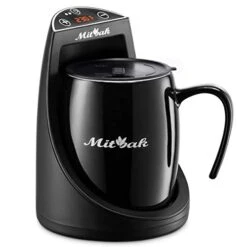 Innovative Coffee Mug Warmer With A 16-Ounce Ceramic Coffee Mug & Lid | This Mug Warmer For Desk Will Keep Coffee, Tea, Hot Chocolate The Perfect Temperature For Hours