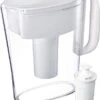 Brita Small 6 Cup Water Filter Pitcher With 1 Standard Filter, BPA Free - Metro, White (Packaging May Vary)
