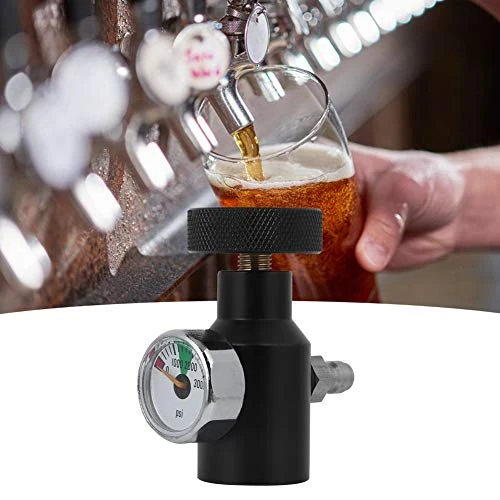 CO2 Cylinder Adapter, CO2 Adapter 0-3000psi Adjustment Range CO2 Refill Adapter Black For Soda Beer, Cola, Beverage And Other Beverage Barrels - Image 5