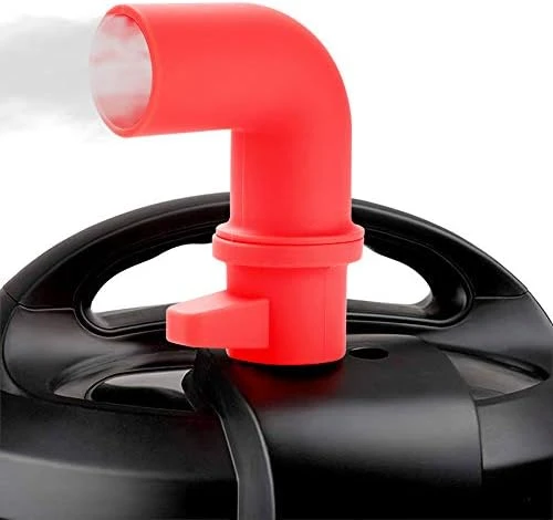 Steam Release Accessory, 360 Rotation Silicone Steam Diverter For Instant Pots Duo/Duo Plus/Smart/Ultra Models, Cupboard/Cabinet Savior-Black - Image 8