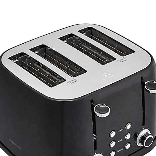 Amazon Basics 4-Slot Toaster - Black - Image 2