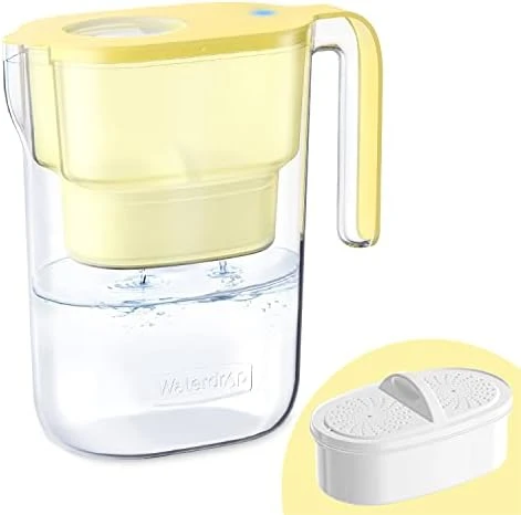 200-Gallon Long-Life Elfin 5-Cup Water Filter Pitcher With 1 Filter, NSF Certified, 5X Times Lifetime, Reduces Chlorine, BPA Free, Pink - Image 12