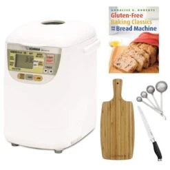 BB-HAC10 Home Bakery 1-Pound-Loaf Programmable Mini Breadmaker Includes Measuring Spoons, Knife, Cutting Board And Cookbook