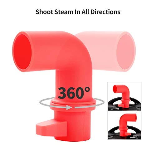 Steam Release Accessory, 360 Rotation Silicone Steam Diverter For Instant Pots Duo/Duo Plus/Smart/Ultra Models, Cupboard/Cabinet Savior-Black - Image 5