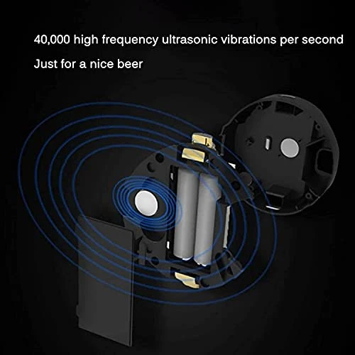 Beer Tower Dispenser, Drink Dispenser Portable Beer Foamer, Electric Ultrasonic Beer Foaming Machine, Converts Any Can Into A Nitro-Style Draft, Awesome Gift For Beer Lover, For Bars Home Party Bevera - Image 3