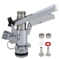 Beer Keg Dispenser, G5/8 U Type Keg Coupler, Stainless Steel For Home Bars
