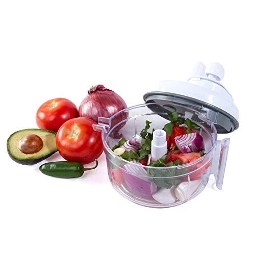 Ker, Food Chopper, Mixer And Blender - As Seen On TV Manual Food Processor