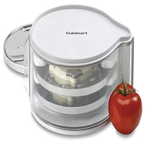 Cuisinart 14 Cup Food Processor, Includes Stainless Steel Standard Slicing Disc (4mm), Medium Shredding Disc, & Stainless Steel Chopping/Mixing Blade, DFP-14BCNY And DLC-DH Disc Holder, White - Image 4