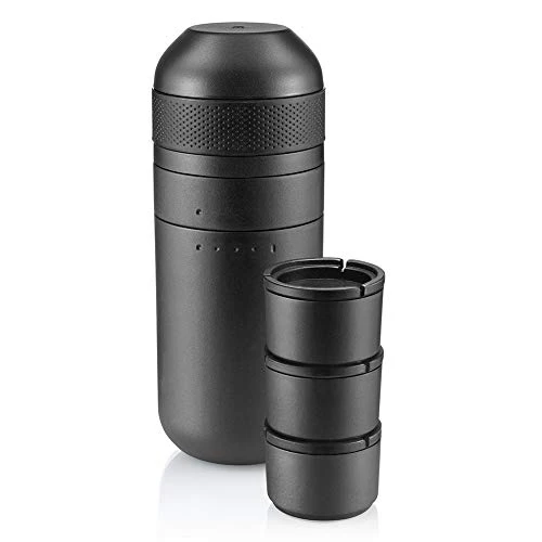 Wacaco Minipresso Kit, Accessory For Minipresso GR, Larger Water Tank With 3 Filter Baskets, For Lungo Espresso