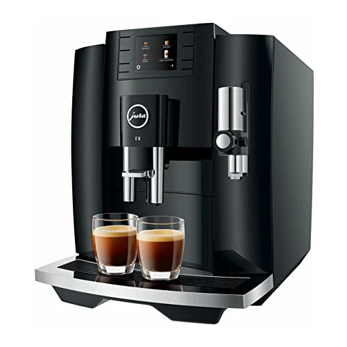 Jura E8 Automatic Coffee Machine 15270,64 Ounces, Piano Black - Image 2