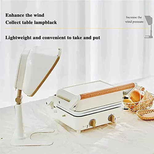 3200 Rpm Portable Desktop Range Hood,Strong Suction And Low Noise,6-Stage Height Adjustment Bbq Hot Pot Extractor,Washable, For Home, Kitchen, Hot Pot,Beige - Image 3