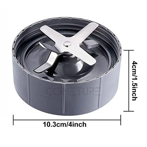 Andy's Orchids 2Pcs Replacement Extractor Blade, For NutriBullet 600/900w Juicer Blender Blade Replacement, Stainless Steel Cross Extractor Parts - Image 2