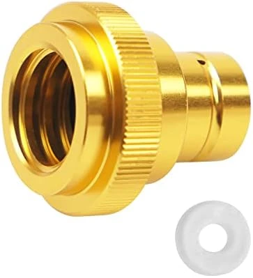 CO2 Quick Adapter Upgraded For Soda Water Bubbler Compatible With DUO/Terra/Art, Soda Maker Valve Refill Accessories For Connecting Orginal Blue CO2 Cylinder With TR21-4 Male Thread, Purple - Image 6