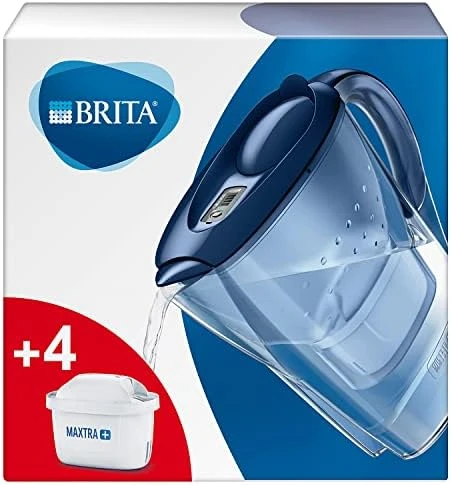 Brita RITA Starterpack Marella Jug+4 Cool Starter Pack, Blue - Image 7