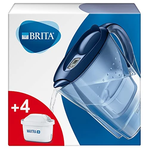 Brita RITA Starterpack Marella Jug+4 Cool Starter Pack, Blue