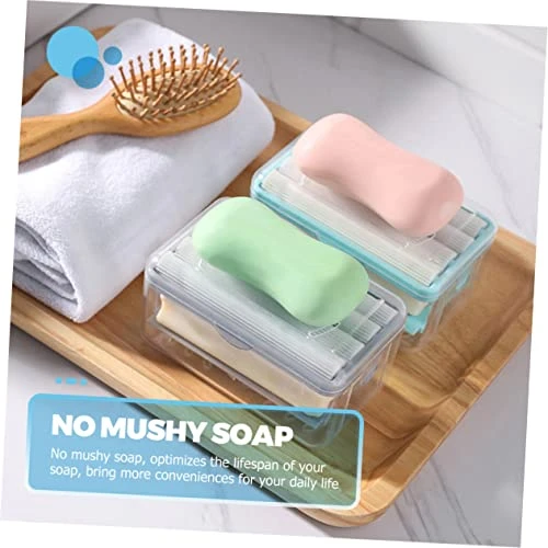 Box Soap Box Travel Container Dispenser Container Lip Gloss Containers Camping Dish Soap Soap Holder Box Bar Laundry Soap Containers Laundry Soap Dispenser Soap Dish Makeup Plastic - Image 3