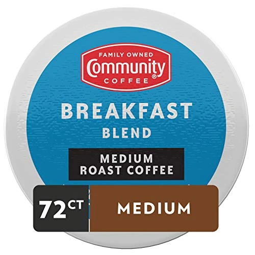 Breakfast Blend 72 Count Coffee Pods, Medium Roast, Compatible With Keurig 2.0 K-Cup Brewers, 72 Count (Pack Of 1)