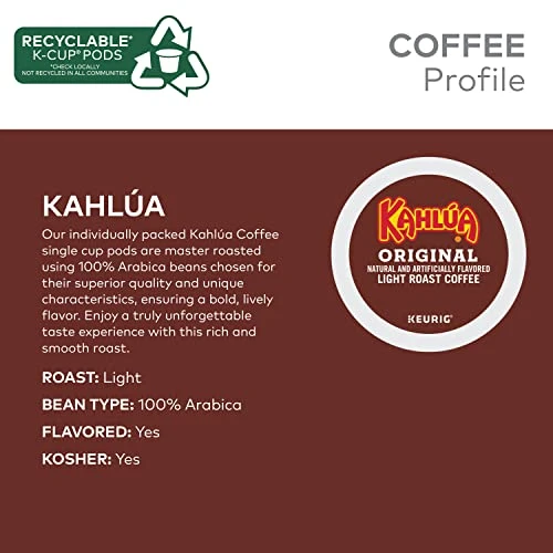 Ua Coffee Original, Keurig Single Serve K-Cup Pods, Light Roast Coffee, 48 Count - Image 2