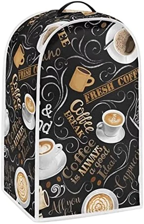 Biyejit Teal Marble Print Blender Covers For Kitchen, Dust And Fingerprint Appliance Protector With Durable Hanlde, Dust Covers For Kitchen Appliances Stand Mixer Or Maker Coffee Appliance Cover - Image 11