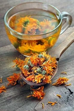 Calendula Flowers - 100% Natural - 1 Lb (16 Oz) - EarthWise Aromatics