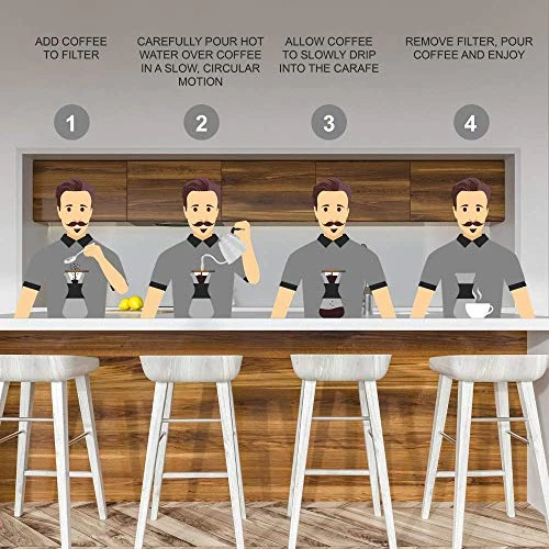 Brewello Gooseneck Kettle - Pour-Over Coffee Kettle With Built-in Thermometer And Triple-Layer Base (40-Ounce/1.2Liter) Stainless Steel Kettle For Baristas And Home Coffee Brewing Enthusiasts - Image 7